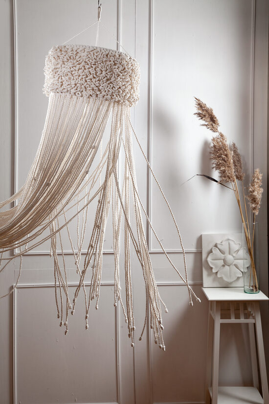 Macrame Lampshade, D 44cm, H 110cm, #4